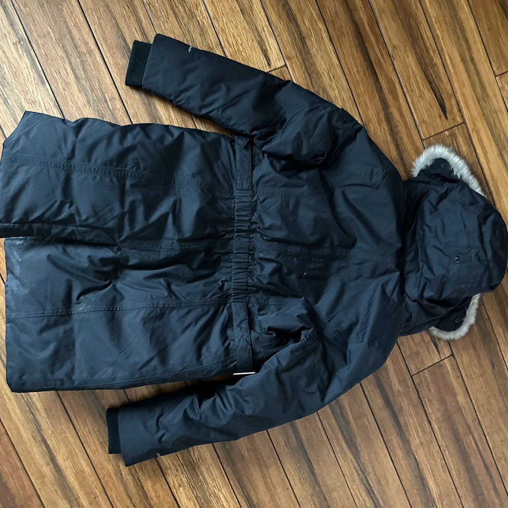 Superior Down Stadium Jacket Eddie Bauer Size Large Gem